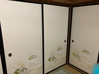 襖 張り替え後