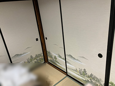 襖 張り替え後